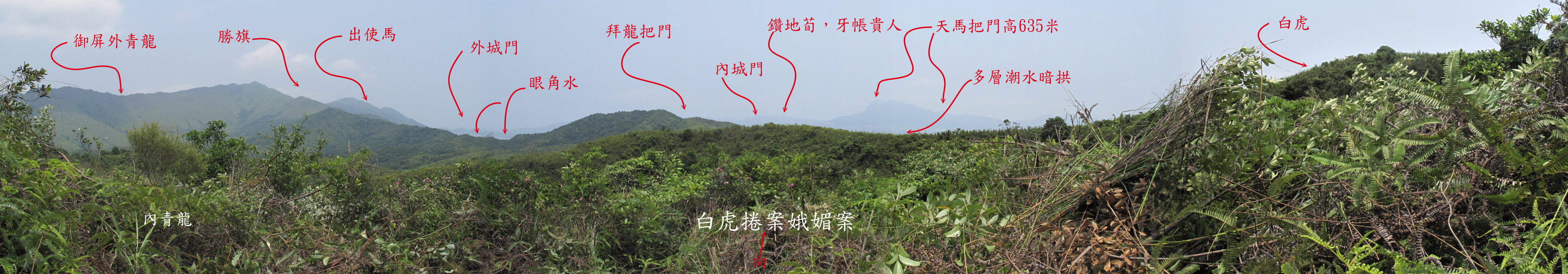 白虎捲案，牙障貴人，拜龍，群馬把門